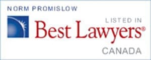 Norm Promislow Listed in Best Lawyers Canada