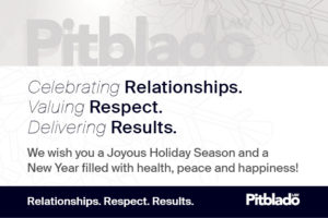 Pitblado, wishing you a joyous holiday season.