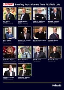 Headshots of the 14 partners, whose names include Jeff Baigrie, Jospeh Barnsley, Robert B. Giesbrecht, Adam R. Herstein, Bruce H. King, Thomas J. D. Kormylo, Jack R. London, Howard L. Morry, Judith R. A. Payne, Norm Promislow, John R. Toone, Thomas W. Turner, Stephen F. Vincent, and Douglas G. Ward.